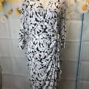 Liz Claiborne Faux Wrap Dress